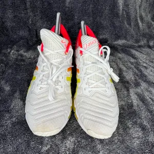 Asics Gel Quantum 360 Women's US 9 White/Sour Yuzu Running Shoes thumbnail 2