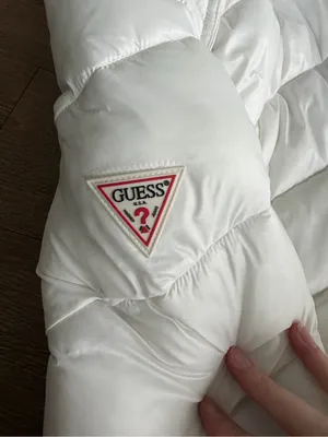 Guess Women’s White Hooded Puffer Jacket thumbnail 4