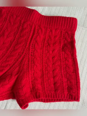Daily Drills Knit Shorts in Red Size XS/S thumbnail 3