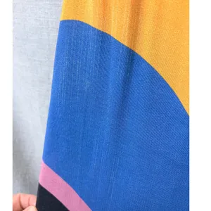 Farm Rio Graphic Heart Slip Midi Dress Colorblock‎ Multicolor XS thumbnail 8