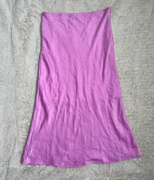 Wild Fable Hot Pink Midi Slip Skirt thumbnail 4