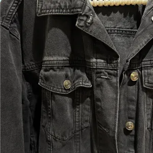 Divided Black Jean Jacket thumbnail 2