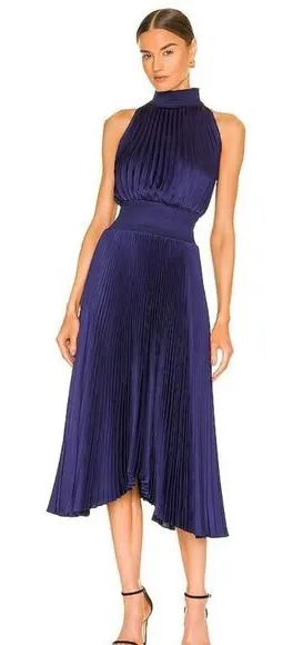 ALC Frank NWOT dress in navy thumbnail 1