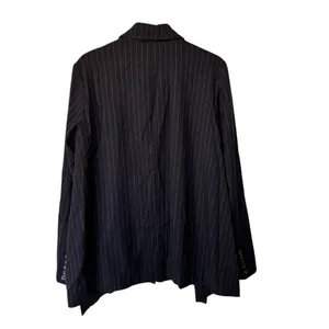 We The Free Black and Brown Pinstripe Blazer Size M thumbnail 2
