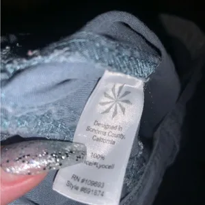 Athleta light blue Albion cargo hiking pants size 4 68$ thumbnail 2