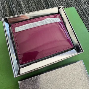 Kate Spade Card Holder Kenzie Metallic Saffiano Lunar NWT Gift Shopping Bag Plum thumbnail 4