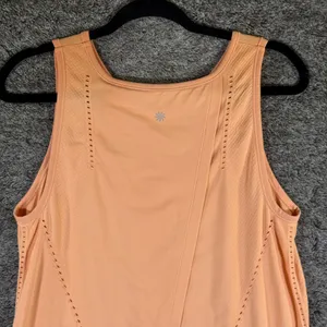 Athleta Foothill Seamless Tank Women's Large Orange thumbnail 8