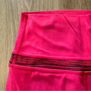 Lululemon Pink Cropped Leggings thumbnail 3