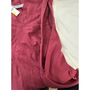 NWT ANTHROPOLOGIE Pilcro Crimson VNeck Seamed Mini Dress sz 8 thumbnail 8
