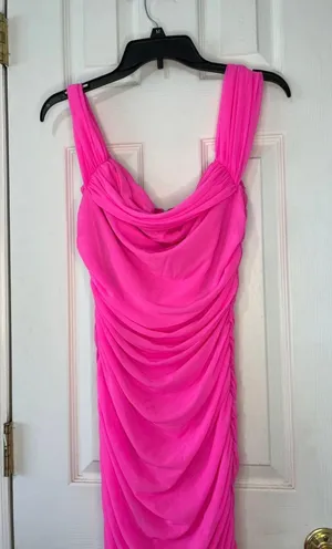 SheIn Hot Pink Dress thumbnail 3