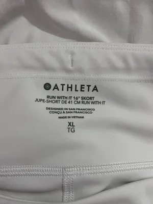 White Skort Athleta thumbnail 3