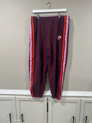VS PINK Fleece Relaxed Campus Sweatpants thumbnail 2