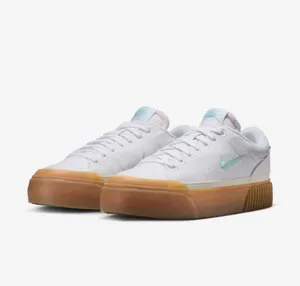 👟 Nike Court Legacy Lift Platform Sneakers ✨ (Women's US 10 / White & Mint 🍃 / FZ2606-102) thumbnail 11