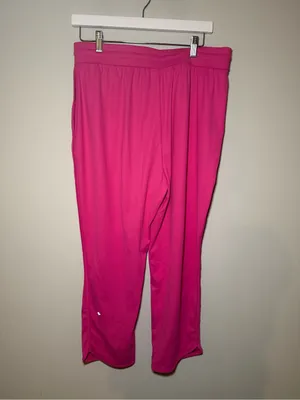 Halara Pink Drawstring Athletic Joggers Women’s L thumbnail 5
