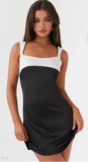Peppermayo Odette Satin Mini Dress thumbnail 3