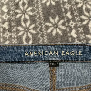 American Eagle Stretch High Rise Mom Jean Sz 18 90s Minimalist Casual‎ Normcore thumbnail 5