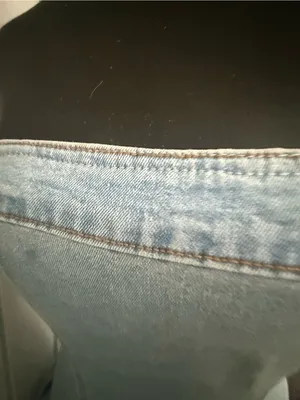 Strapless Light Blue Denim Mini Dress - Women Jeans thumbnail 5