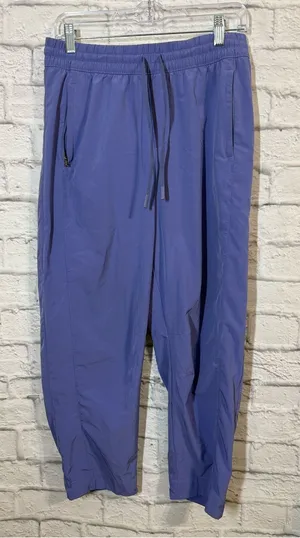 Athleta Periwinkle Blue Drawstring Capris, 8 thumbnail 1