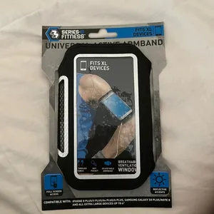 series-8 fitness universal active armband for extra-large devices in black thumbnail 2