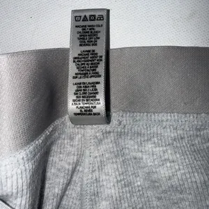 SKIMS Stretchy Cotton Light Heather Grey Straight Lounge Pajama Pants Size Small thumbnail 6