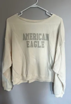 American Eagle Outfitters White Long Sleeve thumbnail 1