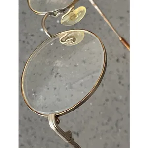 CHARMANT 541 EYEGLASSES FRAMES ONLY 46-21-135 JAPAN Full Rim gold round thumbnail 9