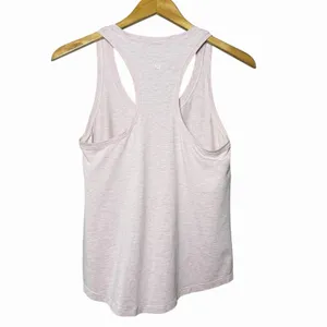 Lululemon Love Tank Women's Heathered‎ Pink Size 6 Pima Cotton Athleisure Yoga thumbnail 2