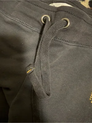 2000s vintage style 2013 Aeropostale bedazzled grey low rise flare sweatpants thumbnail 8