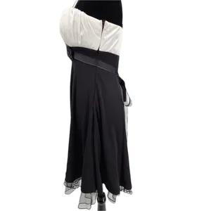 NWT Snap Black and White Sleeveless Prom or Cocktail Dress - Juniors Size 9 thumbnail 8