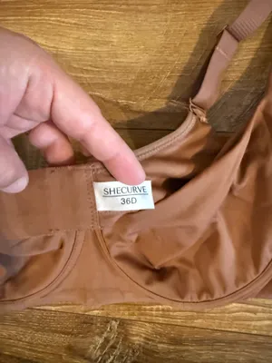 SheCurve bra 36D Brown Size 36 D thumbnail 2