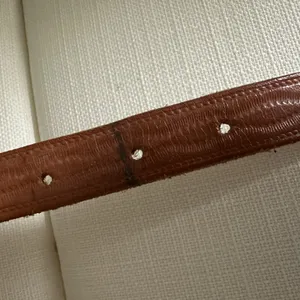 Womans Indian Hand Beaded Leather Belt Adjustable Bird Colorful thumbnail 15