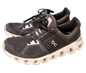 On Cloudswift Women’s Size 6.5 Black Running Shoes Lace Up Athletic Sneakers thumbnail 1
