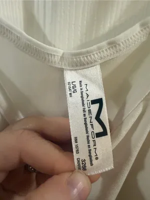 Maidenform White Camisole thumbnail 2