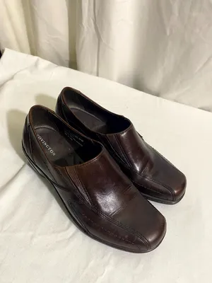 Covington Marta Women’s Brown Leather Slip On Shoes Size 7W Comfort Low Heel thumbnail 10