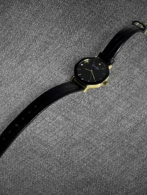 Jessica Simpson Black Gold Crystal Quartz Watch NWT thumbnail 7
