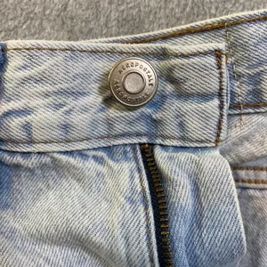 Aeropostale High Rise Baggy Jeans Women 00 Reg Light Wash Denim Retro Y2K EUC thumbnail 10