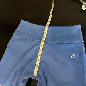 Ryderwear scrunch bottom full length leggings periwinkle blue sz XL thumbnail 6