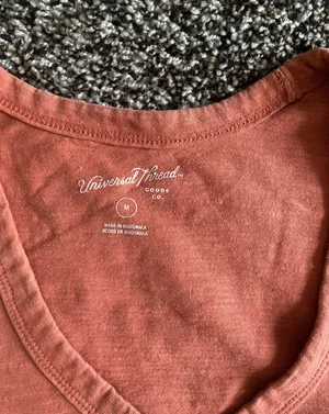 Universal Thread Target V-neck T shirt  thumbnail 2