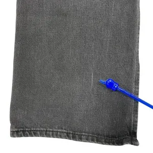 PISTOLA Alexa High Rise Flare‎ Jeans 28" Black Split Hem Goth Grunge Minimalist thumbnail 8