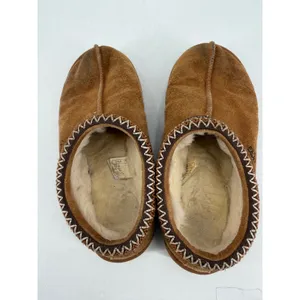 UGG Tasman Slipper Women Size 8 Chestnut Suede‎ Shearling Boho Cozy Casual thumbnail 9