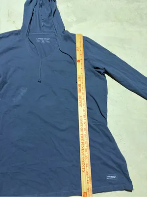 Life Is Good women’s hooded crusher lite XL blue thumbnail 4