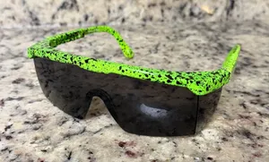 Dolls Kill Neon Green Sunglasses thumbnail 1