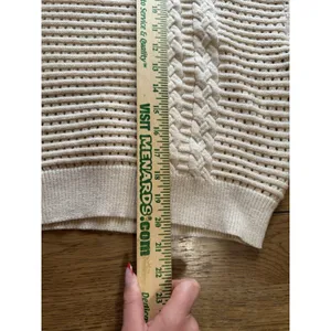 Current Air Anthropologie Women Size Medium Knit Sweater Ribbed Long Sleeve City thumbnail 4