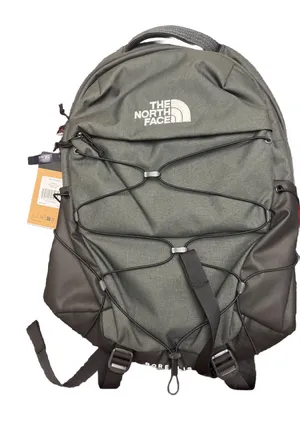 The North Face Borealis Laptop Backpack Asphalt Grey Light Heather/TNF Black New thumbnail 1
