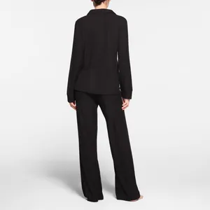 Skims Soft Lounge Rib Sleep Set, Brand New, Black, Size X-Small, $128 thumbnail 2