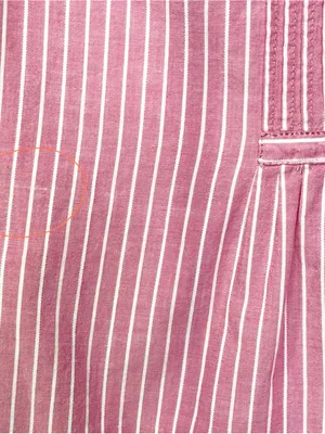 L.L. Bean Women’s Pin Tuck Pleated Long Sleeve Poplin Top Blouse Size S Regular thumbnail 8