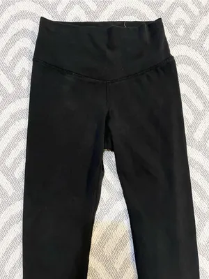OLD NAVY Active Black Extra High-Rise Go-Dry Leggings XS thumbnail 2