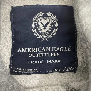 American Eagle Alpine Chalet Hoodie Women XL Gray Y2K Pullover‎ thumbnail 3