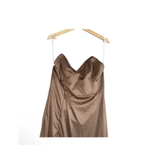 NEW Katie May Colette Gown Dress Womens Sz XL Brown Stretch Strapless MSRP$324 thumbnail 4