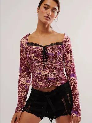 Free People Layer It On Me Top thumbnail 1